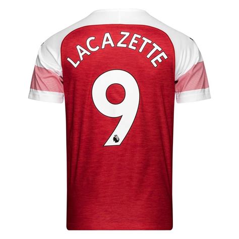 Arsenal Hjemmebanetrøje 201819 Lacazette 9 Børn Unisportdk