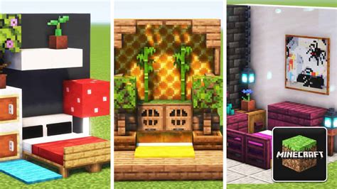 Minecraft Bed Ideas Simple Design Talk