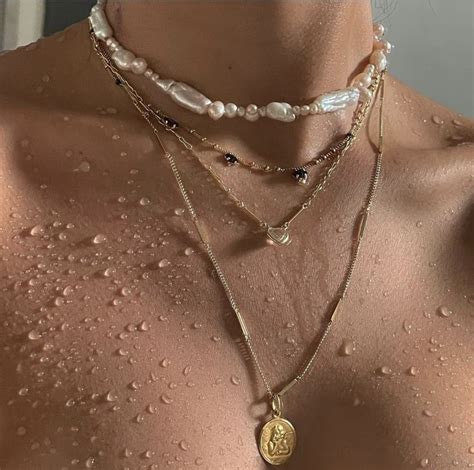 Jewellery Inspo Necklaces Gold Y2k Jewellery Ideas Skin Diy Bead