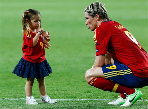 Deportes En Notas Fernando Torres Y Su Hija Nora En La Final De La