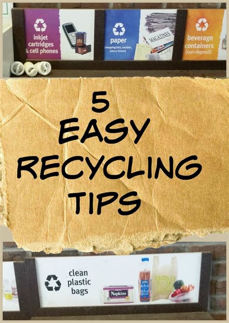 5 Easy Recycling Tips With Giveaway Upstate Ramblings Recycling