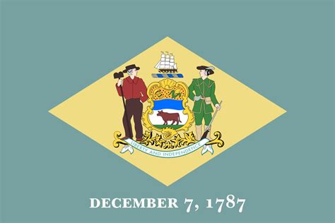 Delaware Flag Facts Maps And Points Of Interest Britannica