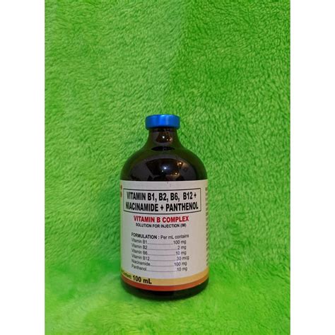 We did not find results for: BCOMPLEX vitamin b1,b2,b6,b12+NIACINAMIDE+PANTHENOL ...
