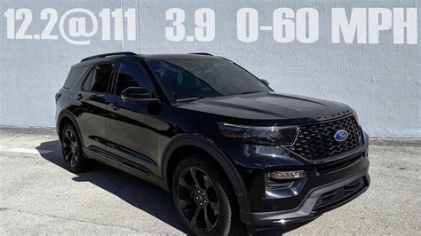 Get to know the 2021 ford® explorer. 2020 Ford Explorer ST Goes 12.2@111 In the 1/4 Mile and 3 ...