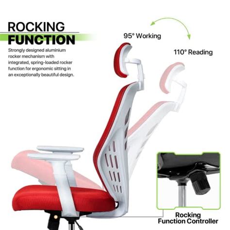 Magshion Office Chair Ergonomic Desk Chair With Lumbar Support High