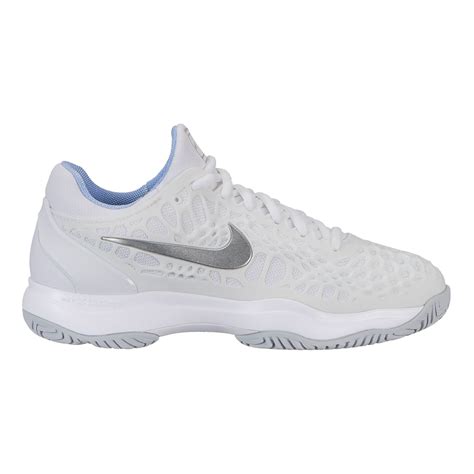 Buy Nike Zoom Cage 3 All Court Shoe Women White Silver Online
