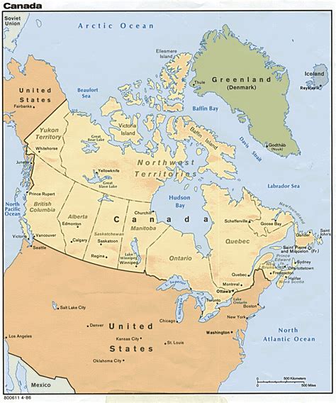Ostia 39 Elenchi Di Canada Maps Large Detailed Map Of Canada With