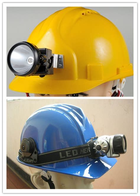 Plastic Work Caps Safety Helmet With Led Light Fm Cert China Miner