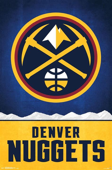Use this opportunity to see some photos to give you smart ideas, choose one or more of these artistic galleries. NBA Denver Nuggets - Logo | Denver nuggets, Nugget, Denver