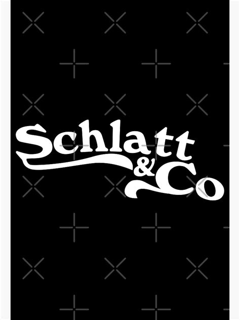 Schlatt And Co Merch Schlatt And Co Logo Art Print For Sale By