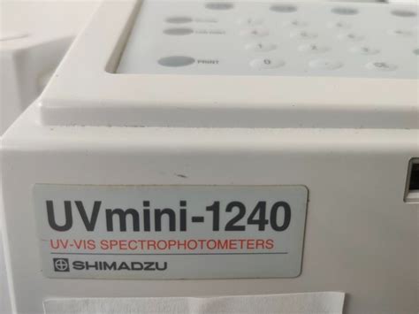 Shimadzu UVmini 1240 UV VIS Spectrophotometer For Sale 1200 Each