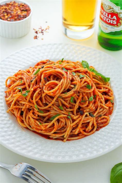 Simple Spaghetti Fra Diavolo Baker By Nature Recipe Spaghetti