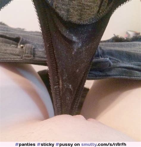 Youngvain“ Post Orgasm Stained Panties” Panties Sticky Pussy Wet Dripping