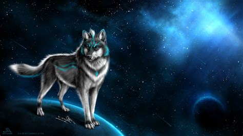 We hope you enjoy our growing collection of hd images to use as a background or home screen for your smartphone or computer. Wallpaper : illustration, digital art, animals, fantasy art, planet, artwork, stars, wolf ...