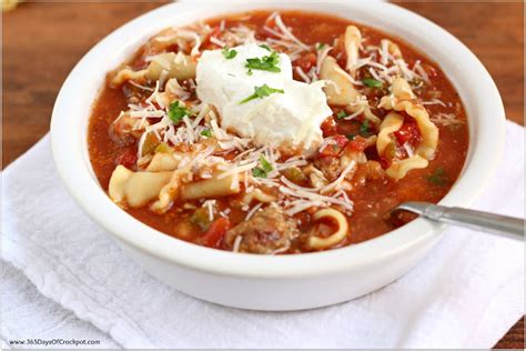 instant pot lasagna soup 365 days of slow cooking and pressure cooking