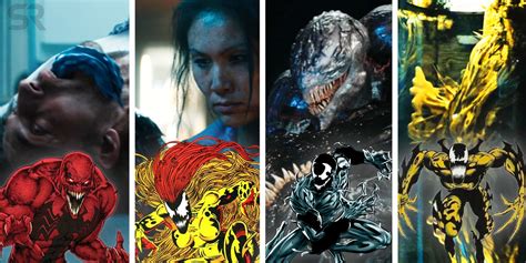 Venom Movie Villains All The Symbiotes Confirmed So Far