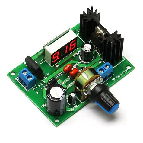 5 X LM317 DC DC Adjustable Voltage Regulator Step Down Power Supply