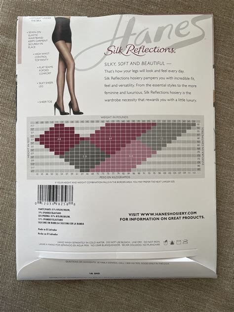 Hanes Silk Reflections High Waist Control Top Pantyhose Q0B184 EBay