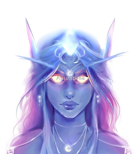 Moon Elf By Asurabella Redbubble