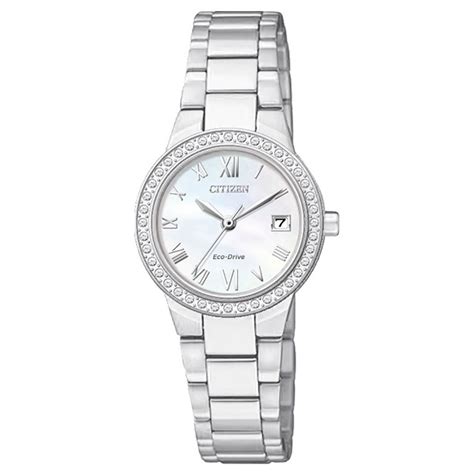 citizen ladies eco drive silhouette crystal watch ew1990 58d watches from lowry jewellers uk