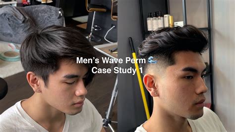 Case Study 1 Mens Wave Perm Step By Step Perm And Haircut Breakdown