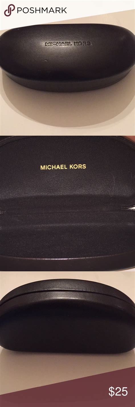 michael kors eyewear case beautiful eyewear case from michael kors the color is black and in