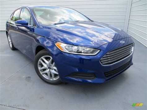 2013 Deep Impact Blue Metallic Ford Fusion Se 16 Ecoboost 80480695