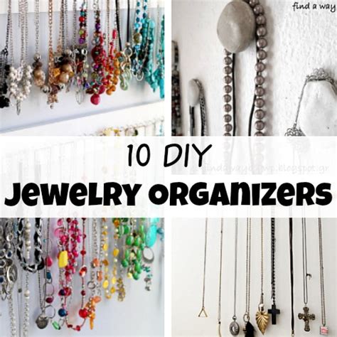 10 Handy Diy Jewelry Organizer Ideas