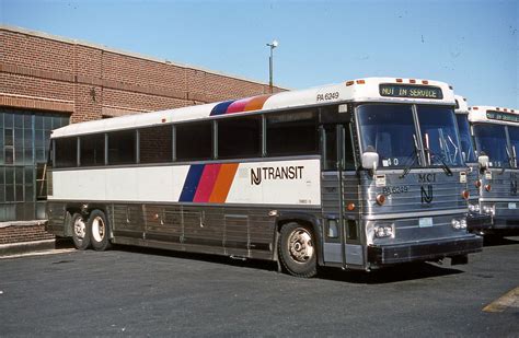 Nj Transit Pa6249 4 1988 Mb New Bus Greyhound Bus Motorcoach