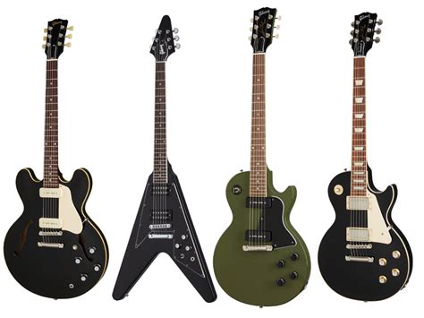 Gibson Unveils New Usa Made Exclusives Collection With Olive Drab And