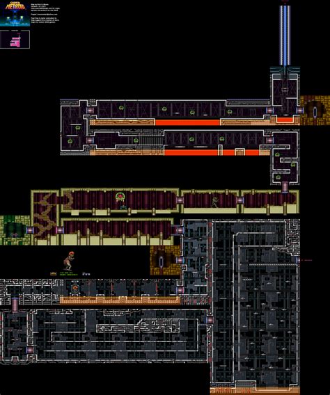 Snes Super Metroid Map Moplaent