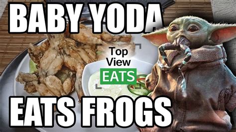 Baby Yoda Eating Frogs Is Really Him Special Edition Youtube