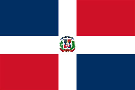 Dominican Republic State Traditional Sewn Flag Mrflag