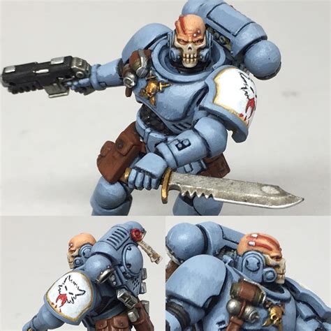 How To Paint Primaris Space Wolves Part 3 The Brush And Boltgun