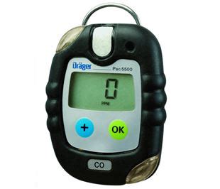 Drager Pac 5500 CO Personal Gas Detector Flameskill