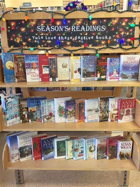 December Display Yule Love These Festive Books Library Book