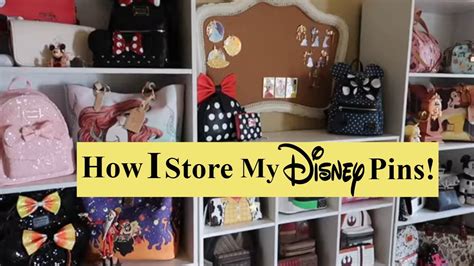 How I Store All Of My Disney Pins Storage Solutions Youtube