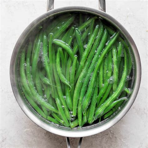 How To Blanch Green Beans The Wooden Skillet
