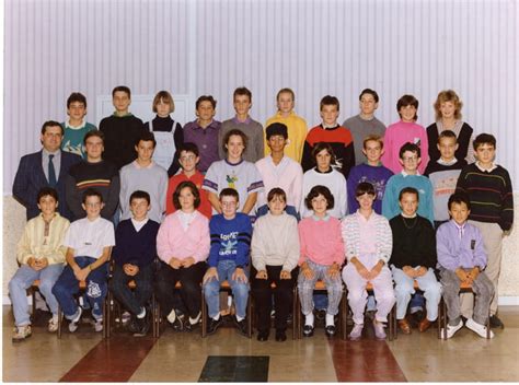 Photo De Classe 4ème De 1989 Collège Charles De Foucauld Copains Davant
