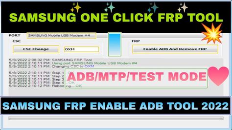 Samsung Frp Enable Adb Tool