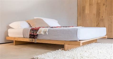 Low Fuji Attic Platform Bed No Headboard Get Laid Beds