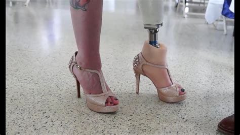 Amputeeot Yes You Can Wear 4 Heels With A Prosthetic Leg Captioned