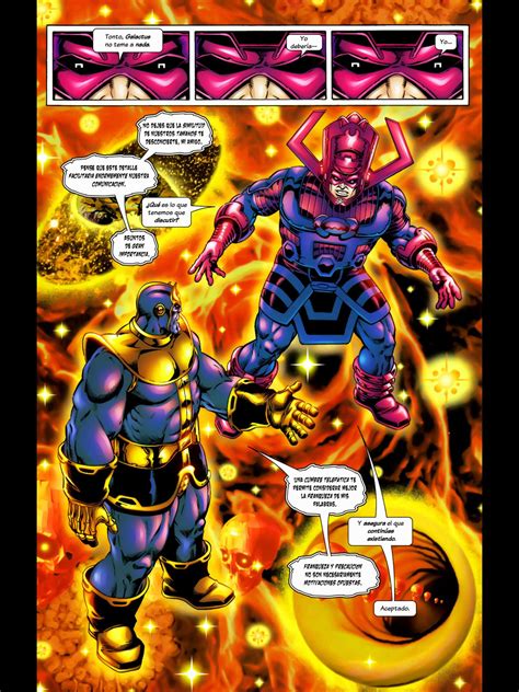 Thanos Y Galactus Comic Villains Marvel Comics Superheroes Comic
