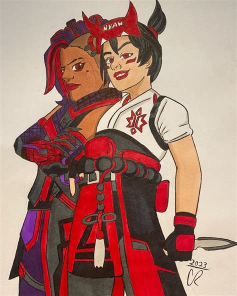 Evil Kiriko And Sombra By Codyryanart On Deviantart