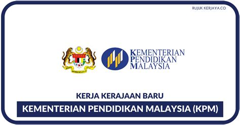 Logo ini direka mengunakan huruf 'alif' sebagai konsep teras. Jawatan Kosong Terkini Kementerian Pendidikan Malaysia ...