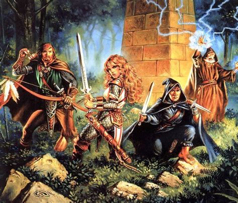 Needle Clyde Caldwell Dungeons And Dragons Fantasy Artwork Fantasy Illustration