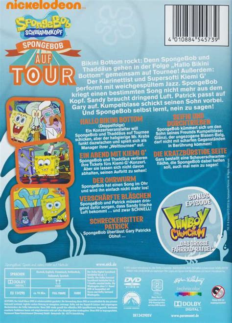 Spongebob Schwammkopf Auf Tour Dvd Jpc