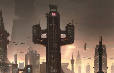 Cyberpunk Tower