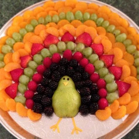 Inspiring Turkey Trays Thanksgiving Snacks Thanksgiving Fruit