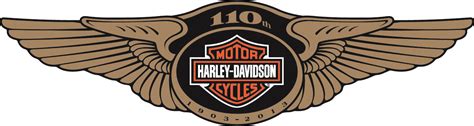 This patch was a limited release, never to be made again and is a must have for the harley enthusiast or. 110th Anniversary Logo | Harley bikes, Bike culture, Harley